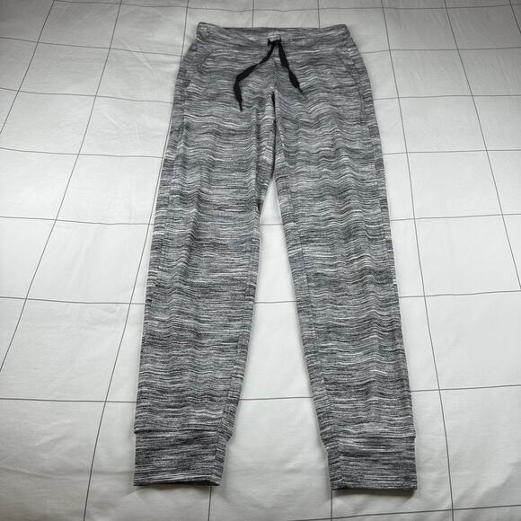 Lululemon Pants Womens 4 Gray Ready to Rulu Jogger Space Dye Wicking Athletic - Picture 1 of 9